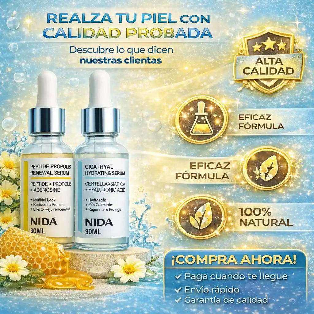 DÚO DE SERUMS PROPOLIS + CICA-HYAL
