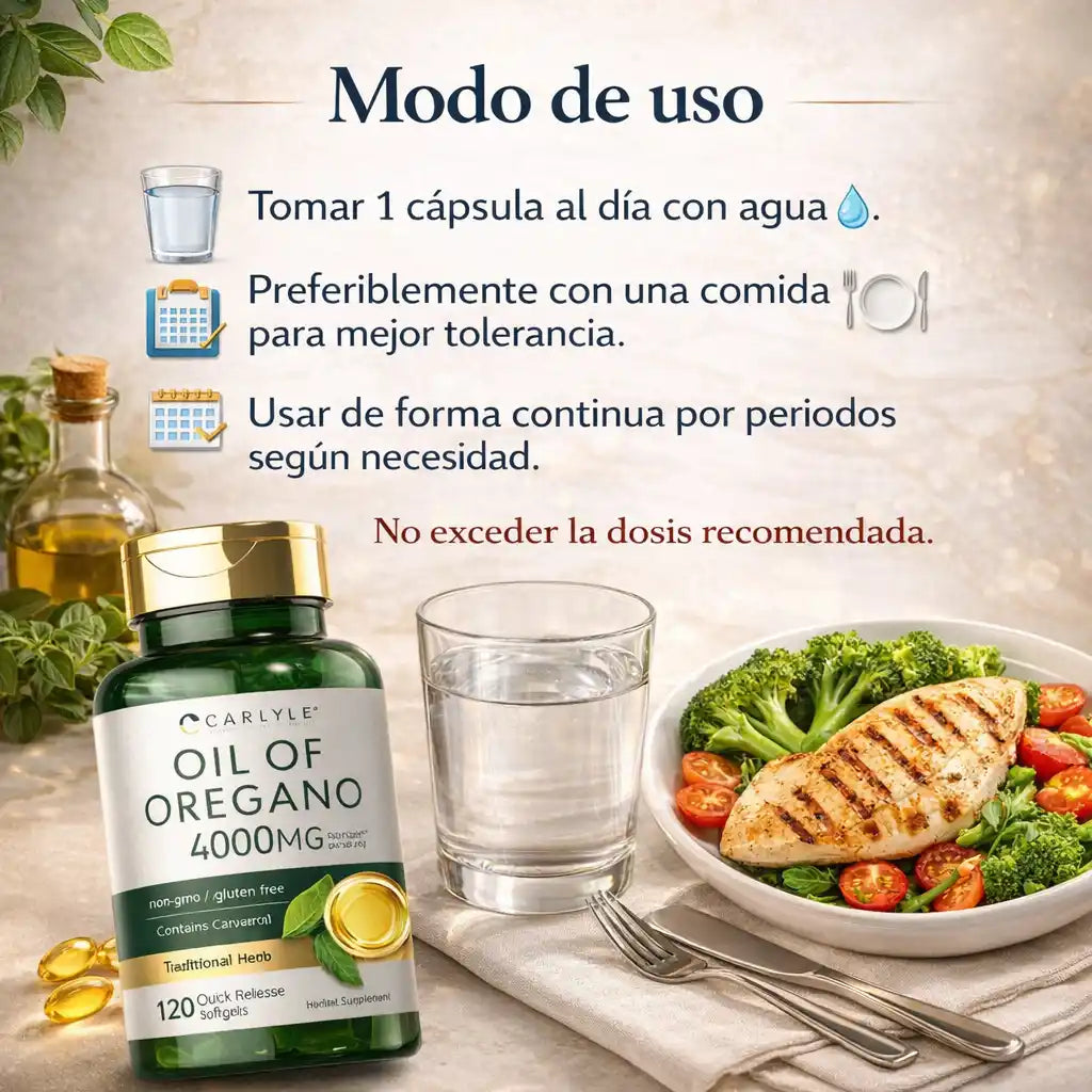 Aceite de orégano