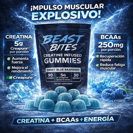 Beast Bites  - Creatina en Gomitas.