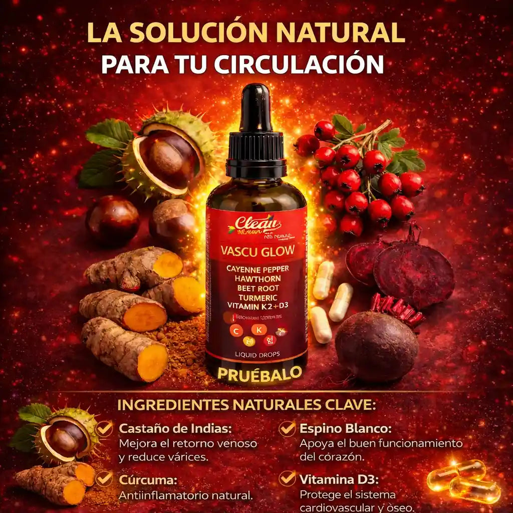VASCU GLOW - Flujo vital 2X1