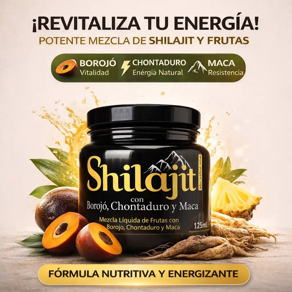 Shilajit Jalea Natural - 125 ML