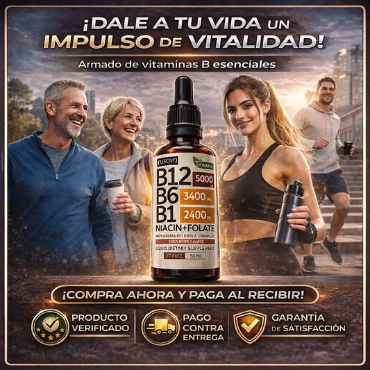 Vital B – 2x1 - Complejo B Líquido de Máxima Potencia
