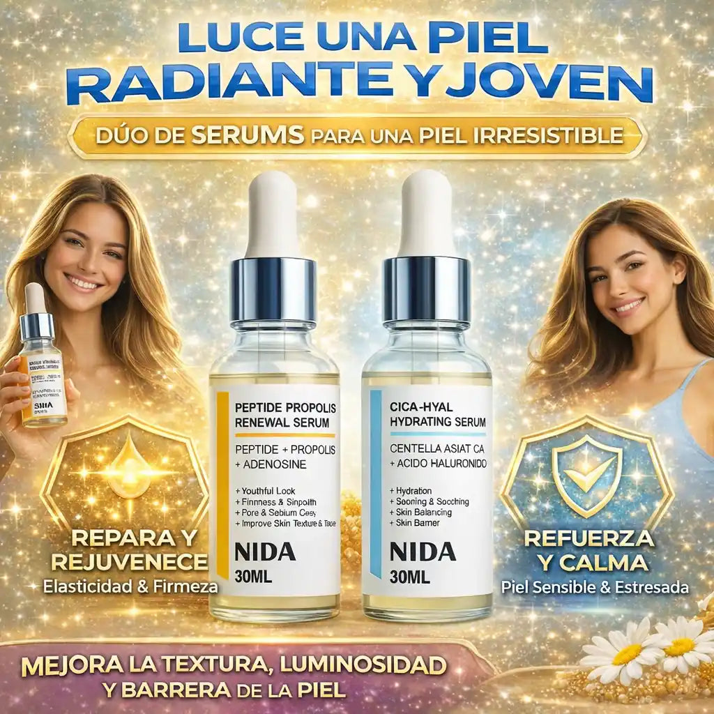 DÚO DE SERUMS PROPOLIS + CICA-HYAL