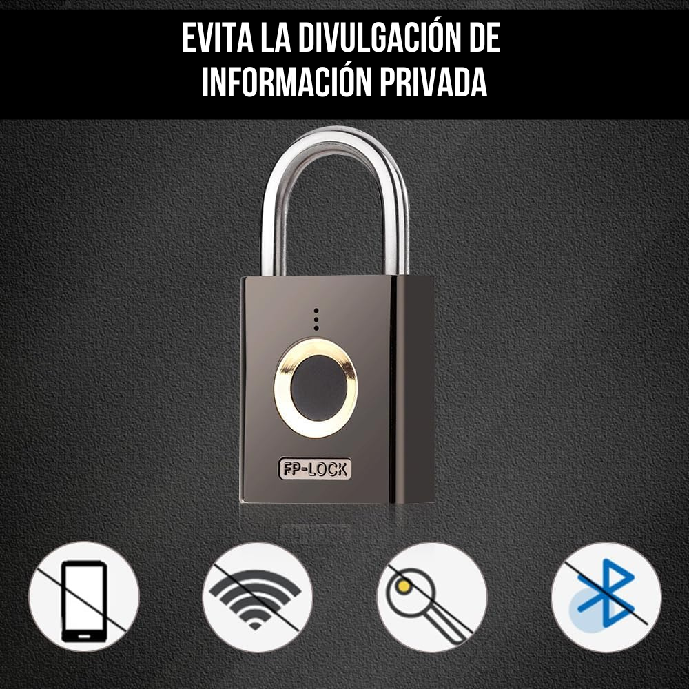Candado Inteligente con Huella Digital