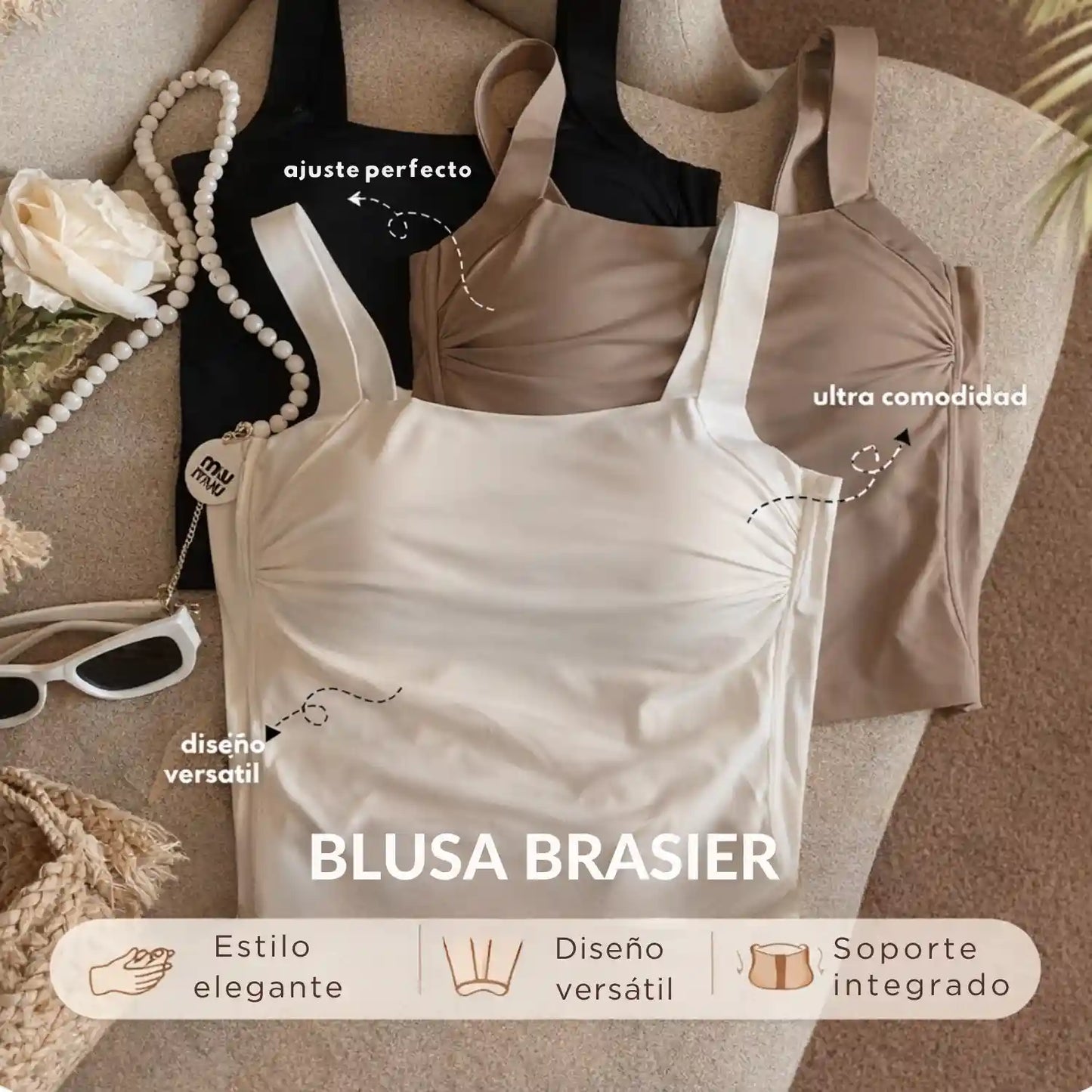 Blusa con Sujetador