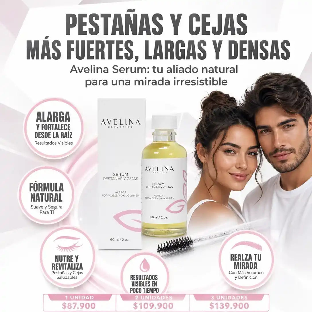 Serum de pestañas y cejas - Avelina