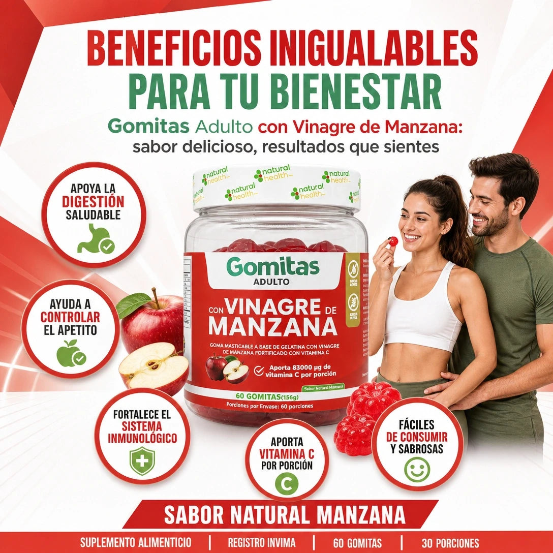 Gomitas - Vinagre de manzana